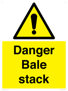 Danger Bale stack